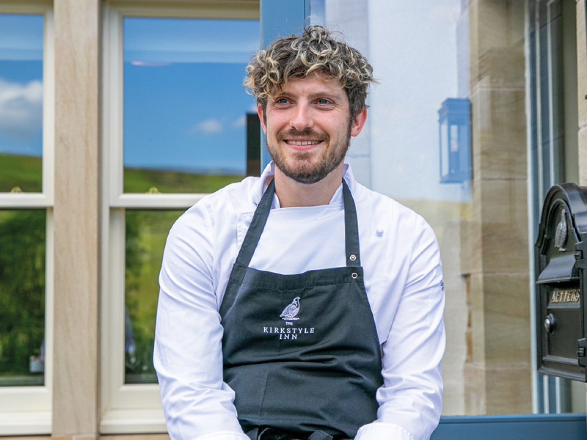 Connor Wilson, Angus Mason and Isabelle Smith Cooking Live at Living